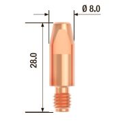 FUBAG Контактный наконечник M6 X 28мм ECU1.2мм/.045 дюйма (10 шт.)