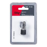 FUBAG Переходник 1/4 дюйма F на елочку 10мм с обжимным кольцом 15Х18мм, блистер 1 шт