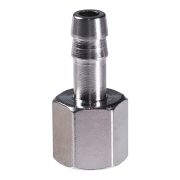 FUBAG Переходник 1/4 дюйма F на елочку 8мм с обжимным кольцом 11Х13мм