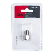 FUBAG Переходник 1/4 дюйма M на 1/4 дюйма F, блистер 1 шт.