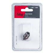 FUBAG Переходник 1/4 дюйма M на 1/8 дюйма M, блистер 1 шт.