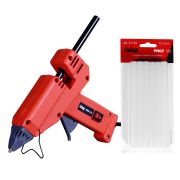 FUBAG Термоклеевой пистолет PRG 200 + Клеевые стержни прозрачные PRGT 150 мм 11.2 мм_12 шт.