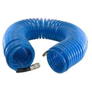 FUBAG Шланг спиральный с фитингами рапид, полиуретан, 15бар, 8x12мм, 20м