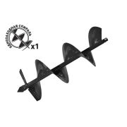 Шнек для бурения грунта однозаходный