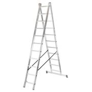 Лестница алюминиевая двухсекционная ВИХРЬ ЛА 2х11