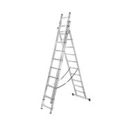 Лестница алюминиевая трехсекционная ВИХРЬ ЛА 3х11