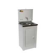 Умывальник дачный с подогревом «Люкс» ВИХРЬ, нержавейка, белый