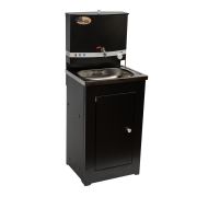 Умывальник дачный с подогревом «Люкс» ВИХРЬ, нержавейка, медный