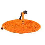 Набор для полива с растягивающимся шлангом 22м Вихрь