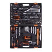 Набор инструментов, 1/2«, 1/4», CrV, в кейсе 142 предм Вихрь