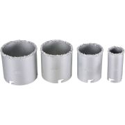 Набор коронок по керамической плитке Вихрь 33-53-67-73 мм