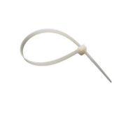 Хомуты нейлоновые (стяжки) белые 100 шт. Вихрь 3,6*300 Б