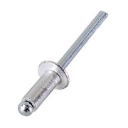 Заклёпки алюминиевые Вихрь 4,8х12 мм, 50 шт.