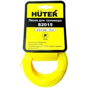 Леска Huter S2015 для триммера, 2 мм, звезда