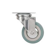 Опора колесная с площадкой WL/B-60R/50kg резина