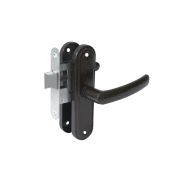 Защелка врезная ЗЩ1-45А (черный)