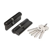 Цилиндровый механизм (200 ZA/80) 2000ZAKey80(30+10+40) BL черный 5Key