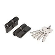 Цилиндровый механизм (200 ZA/60) 2000ZAKey60(25+10+25) BL черный 5Key