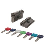 Цилиндровый механизм MaxPro7000Key70mm(30+10+30) GR графит 7key