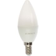 Лампа светодиодная EUROLUX LL-E-C37-5W-230-4K-E14