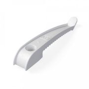 Держатель кабеля для монтажного пистолета (одностор., серовато-белый, (20шт/уп)) Промрукав