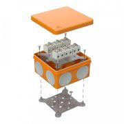 Коробка огнестойкая для о/п двухкомпонентная 60-0300-FR6.0-12 Е15-Е120 100х100х50 (1 шт/уп) Промрукав