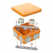 Коробка огнестойкая для о/п двухкомпонентная 60-0210-FR6.0-4 Е15-Е120 80х80х40 (1 шт/уп) Промрукав