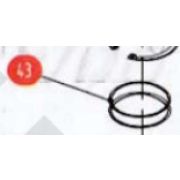 Запчасть №43 для Hybest GBW120. Маслосьемное кольцо бойка