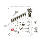 Запчасть №208 для Hybest GSR40A. Магазин в сборе