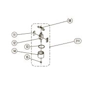 Запчасть №211 для HGSR. Мотор в сборе