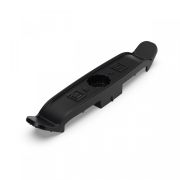 Держатель плоского кабеля двусторонний для прямого монтажа на 4 места черный (770 шт/кор) Промрукав