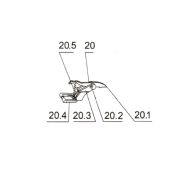 Запчасть №20.2 для PAG311BWT. Втулка