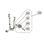 Запчасть №210А для HGSR. Фиксатор ствола в сборе