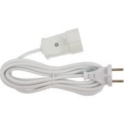 Удлинитель-шнур 1х3м без заземл. 10А IP20 Makel 10007