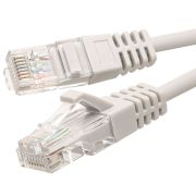 Патч-корд кат.5E UTP 4х2 26AWG (7х0.16мм) Cu LSZH 0.3м сер. SUPRLAN 10-0140