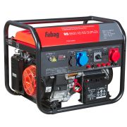 Бензиновый генератор FUBAG BS 8500 XD ES DUPLEX с электростартером + Моторное масло FUBAG 4Т Extra + Комплект колес и ручек FUBAG в ПОДАРОК
