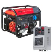 Бензиновый генератор FUBAG BS 7500 A ES DUPLEX с электростартером и коннектором автоматики + Блок автоматики Startmaster BS 11500 (230 В) для бензиновых генераторов в ПОДАРОК