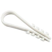 Дюбель-хомут 11-18мм для круглого кабеля нейлон бел. (уп.100шт) IEK UHH35-11-18-100