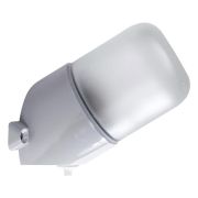 Светильник НББ 19-60-002 «Линда» d110 1х60Вт E27 IP65 t=80град. корпус наклонный сер. Элетех 1005050019