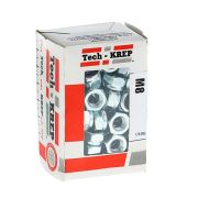 Гайка самоконтрящаяся М8 DIN 985 оцинк. (уп.100шт) Zitar 105254