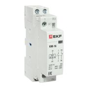 Контактор модульный КМ 16А NО+NC (1 мод.) EKF km-1-16-11