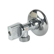 Кран шаровой угловой удлиненный для подкл. с/т приборов1/2дюймх1/2дюйм (200/10) К VALFEX VF.393.N.012